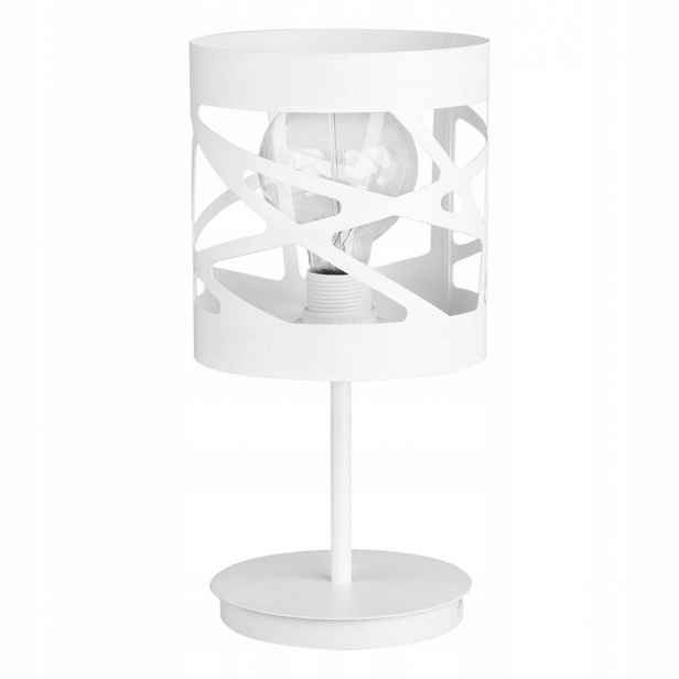 Stolní stolní lampa Modul Frez Bílá E27 34 cm Moderní Sigma Lighting