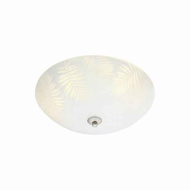 stropní svítidlo Blad Stropní Svítidlo 2L 35 cm Bílé skleněné stínítko 107754 Markslojd