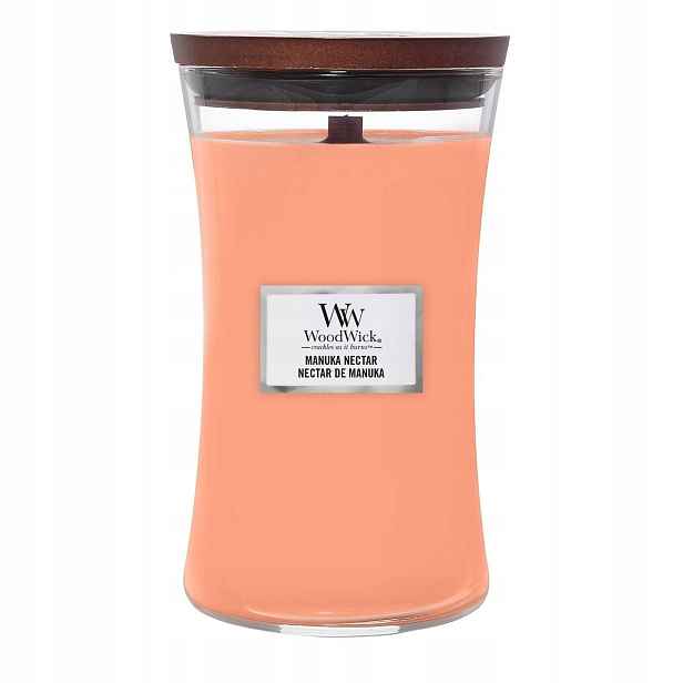 WoodWick velká vonná svíčka Manuka Nectar