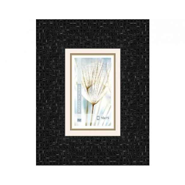 Fotorámeček Glamour 10x15 cm, černý