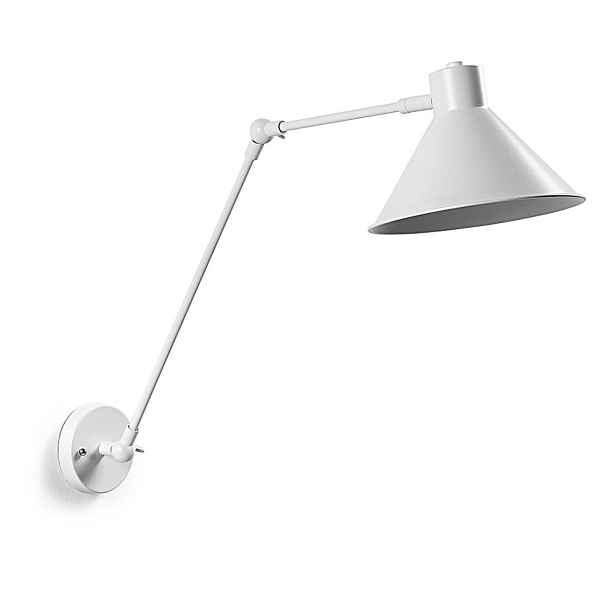 Bílé nástěnné svítidlo Dione – Kave Home