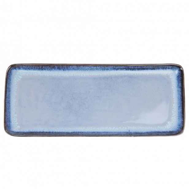 Butlers ARTISAN Servírovací mísa 12 x 30 cm - modrá
