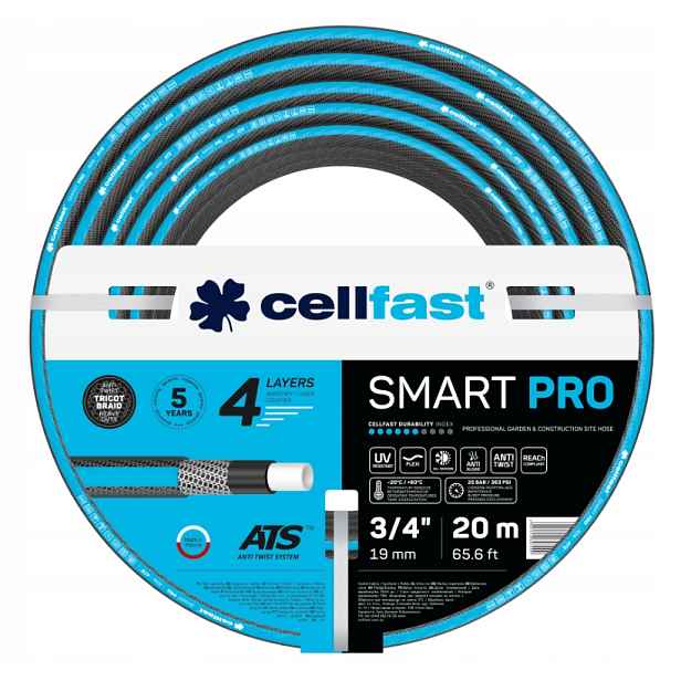Hadice Vyztužená Pro Zavlažovací Zařízení 3/4' Smart 20MB 13-420 Cellfast