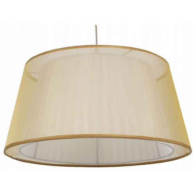 Hnědá závěsná lampa E27 Charlie Candellux