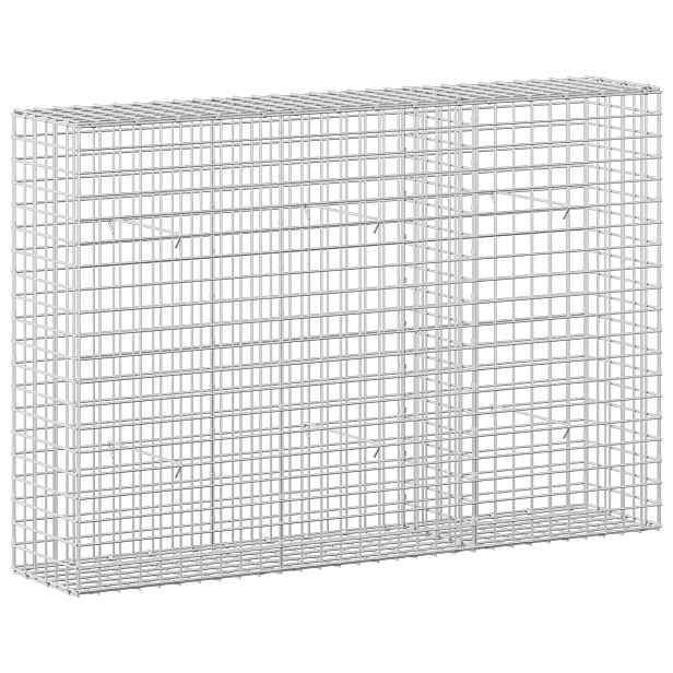 vidaXL Gabion s drátem 5 mm a síťkou 5x5 cm 150x30x100 cm