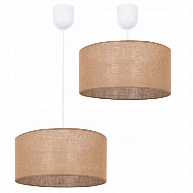 Závěsná Stropní Lampa Boho Jutová 30 CM
