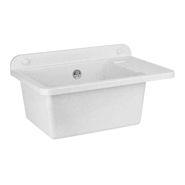 Zelvo Plastová výlevka COMPACT 505 X 345 mm - bílá žula (Zelvo Compact white)