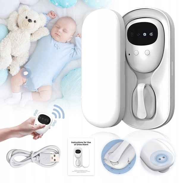 Alarm Probuzení Bezdrátový Senzor Vlhkosti V Namáčecím Lůžku 3 Režimy