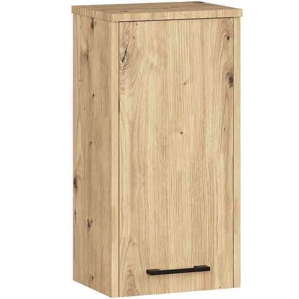 Ak furniture Závěsná koupelnová skříňka Fin 30 cm dub artisan