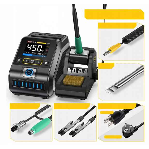 Fnirsi DWS-200 pájecí stanice 200W F210-K hrot