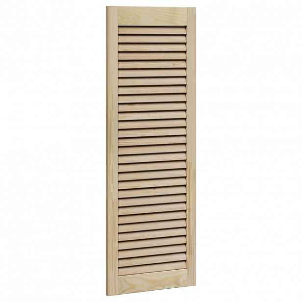 vidaXL Skříňové dveře se dveřmi Přírodní 110 x 39,5 cm