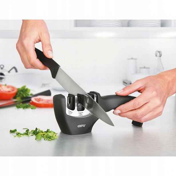 Brousek na nože Gefu Colt 20,5 cm trojitý