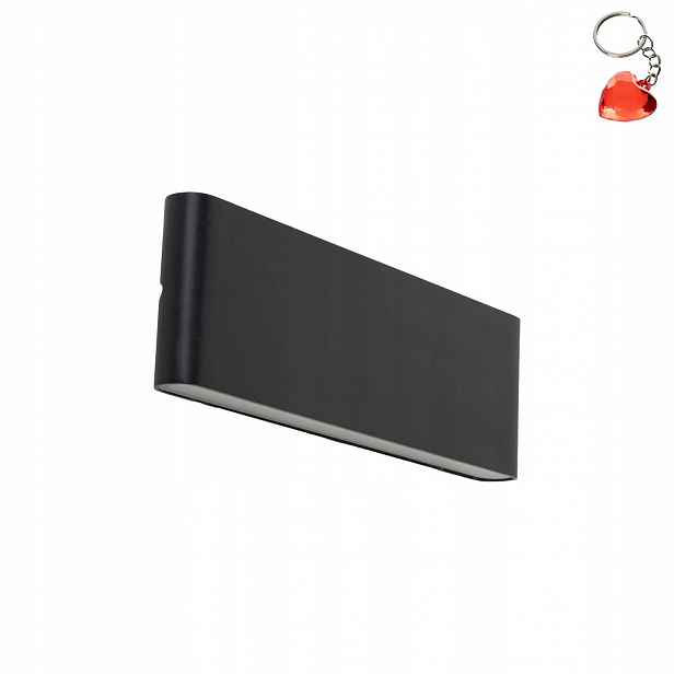 Nástěnné Led svítidlo Arwena Černé 24W IP54 Teplá bílá Tk Lighting