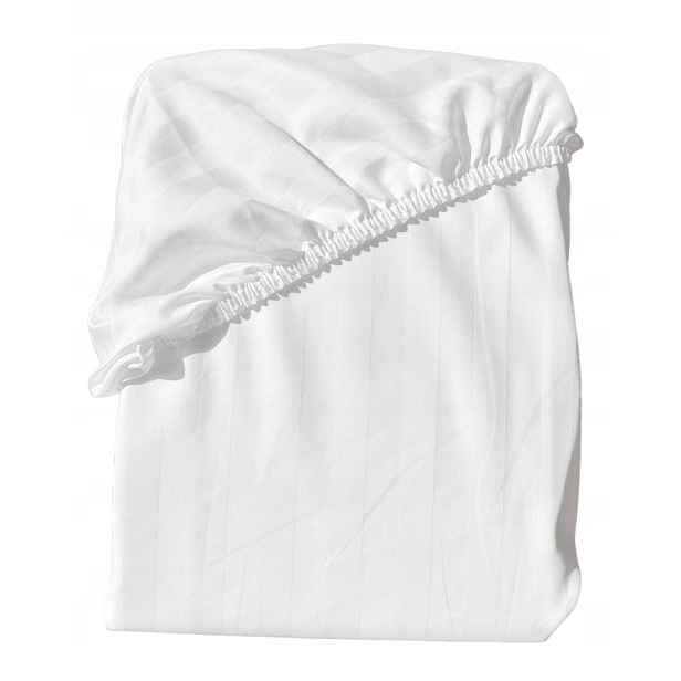 Prostěradlo Damašek 2 cm gumička 120x200x35 80% Bavlna Vysoká