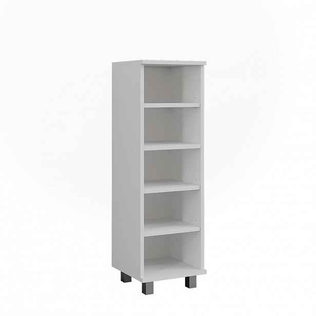 Vicco MIDI SKŘÍŇKA Ilias Bílá 30.2 x 95 cm s 5 otevřenými přihrádkami