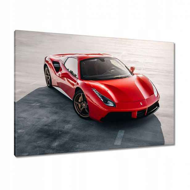 Obrazy 100x70 Červené Ferrari Střela