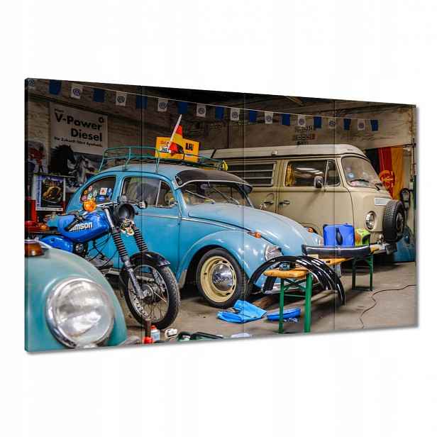 Obrazy 120x80 Garáž mechanika