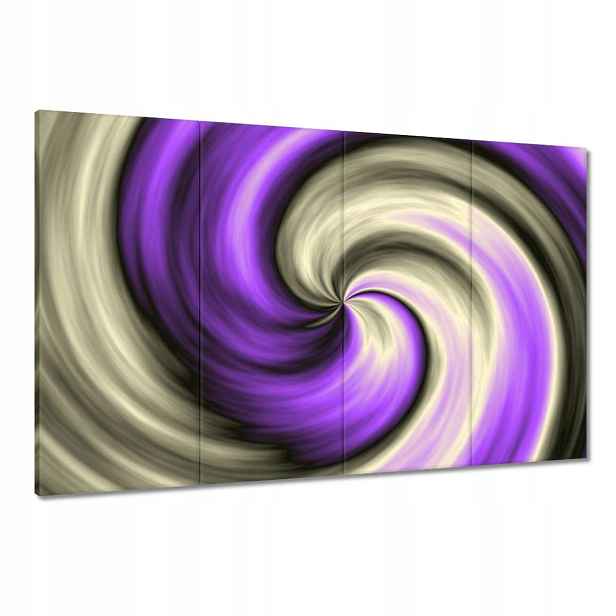 Obrazy 120x80 Fialová odstředivka