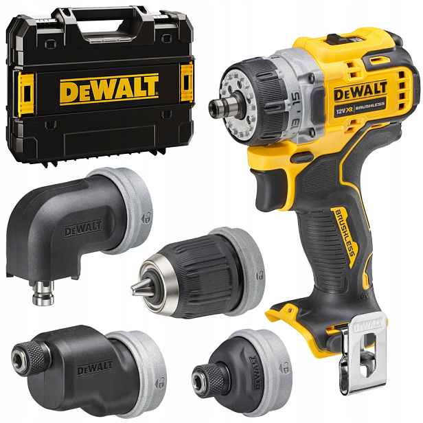 Aku Šroubovák 57,5 Nm s vyměnitelnými hlavicemi DeWALT DCD703NT