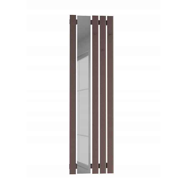 Dekorativní panelový radiátor Bello mirror hook 180/52 Bordo