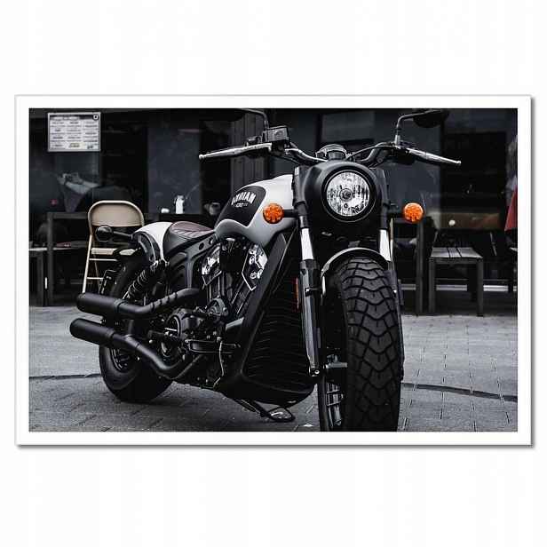 Plakáty v rámu 60x40 Motocykl Indián Klasika