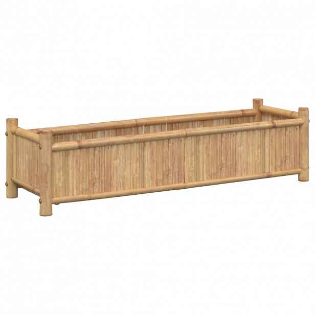 vidaXL Truhlík 100 x 30 x 25 cm bambus