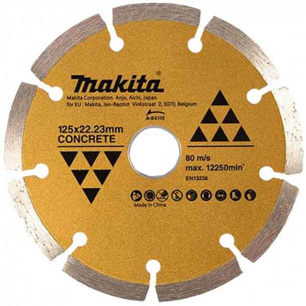 Makita - Diamantový řezný kotouč na suché řezání 125x22,2 mm A-84115