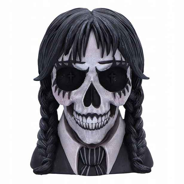 Nemesis Now Drop Dead Gorgeous Skull Dark Glare figurka 15 cm dárek