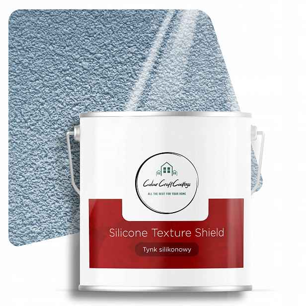 Silikonová omítka 1,5 mm Beránek Modrý 7KG F124