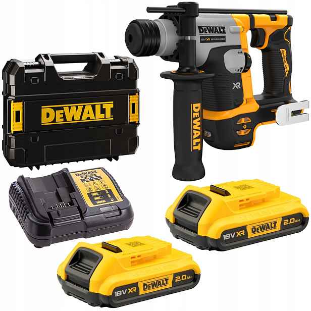Vrtačka Sds+ 1,4J 18V 2x2Ah Tstak DeWALT DCH172D2-QW