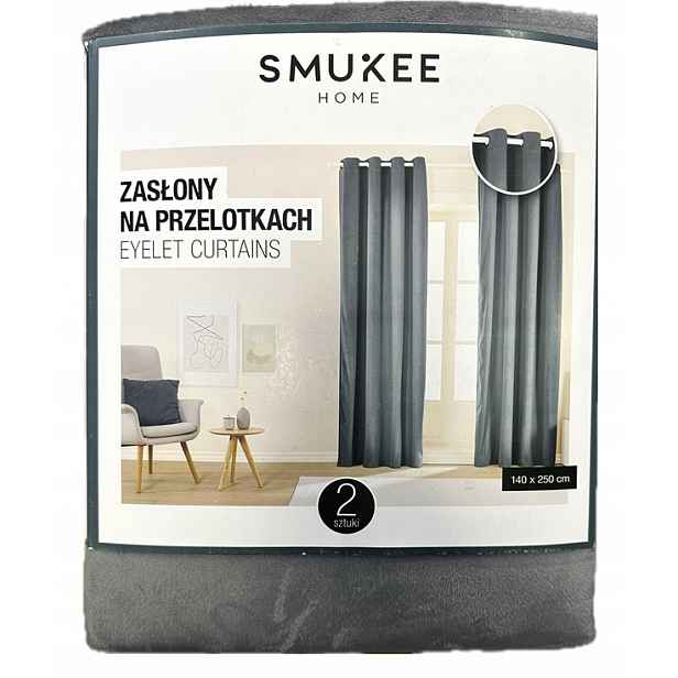 Záclony na průchodkách Welwetowe 2 kusy 140 x 250 cm