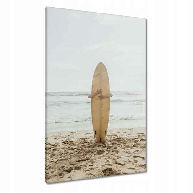 Obrazy 60x90 Surfer mazlení deska