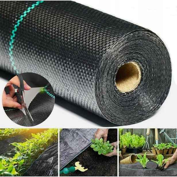 Agrotkanina Agrotextilie Proti Plevelu Černá Uv 2X25 m 90 g/m²