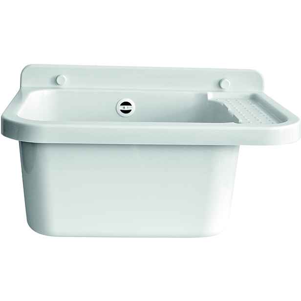 Eco produkty Economy technické plastové umyvadlo 49;5 x 34 x 25 - bílé