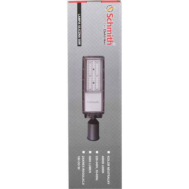 Led pouliční lampa 50W
