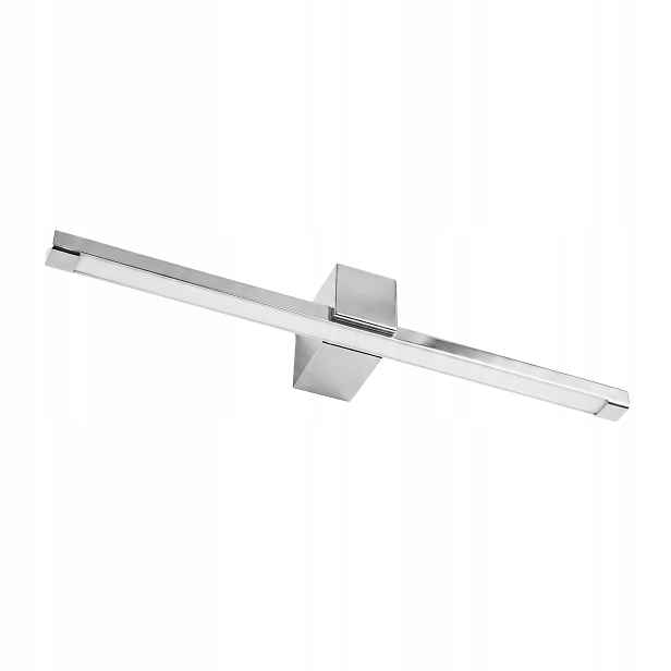 Moderní Koupelnové Nástěnné Svítidlo Led SWE041-1W 60 cm Chrom Stříbrné