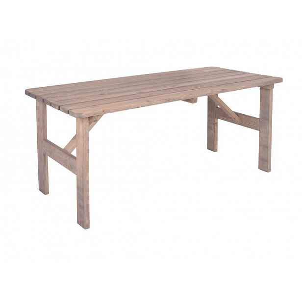 Rojaplast VIKING Zahradní masivní dřevěný stůl - 150 cm
