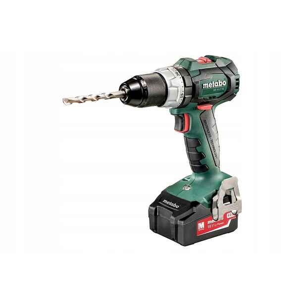 Aku Vrtačka S Příklepem Metabo Sb 18 Lt Bl, 18 V, 75 Nm, Sada