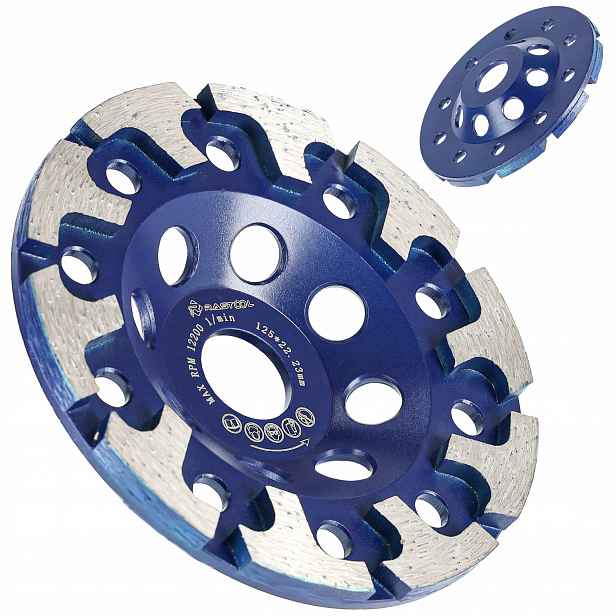 Hrncový Kotouč Pro Broušení Tvrdého Betonu 125 mm T-pro Premium Kvalita