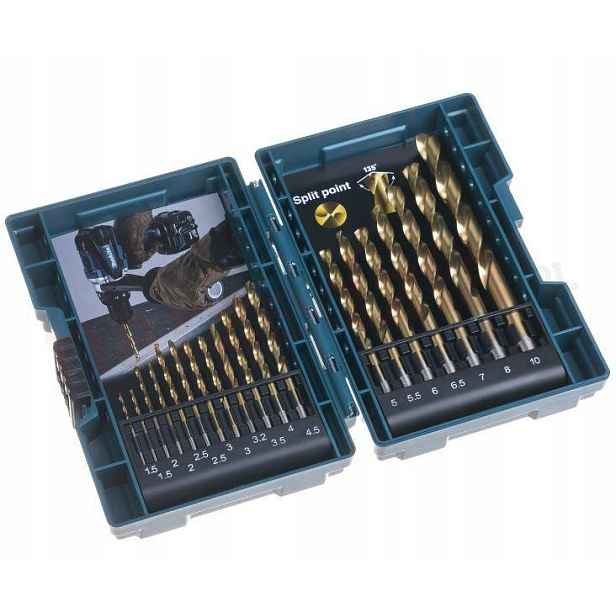 Makita Sada Vrtáků Titan Hss-g Tin 19ks.