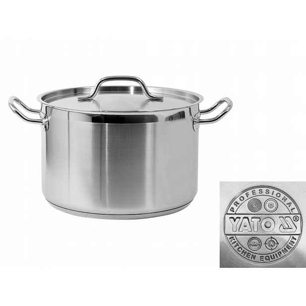 Hrnec S Poklicí Ss 28x18 11,1L YG-00024 Yato
