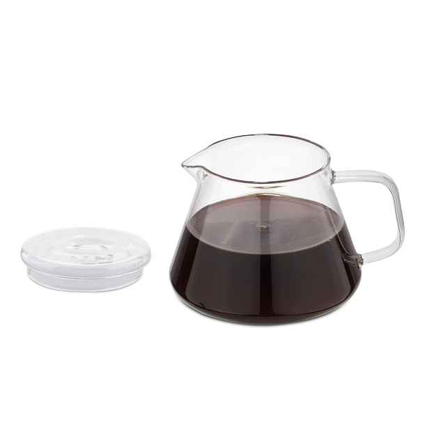 Konvice na kávu z borosilikátového skla Weis 600 ml