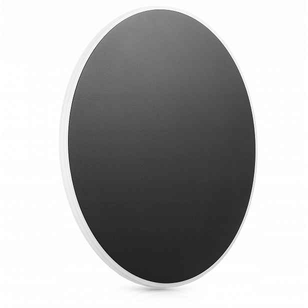 Nástěnné svítidlo Kulatý moderní nástěnné světlo Ring Led 30cm Černé