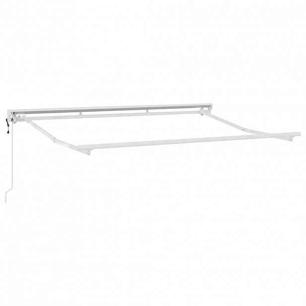 vidaXL Electric Awning Frame 3 x 2 m Bílá Hliník s práškovým nástřikem