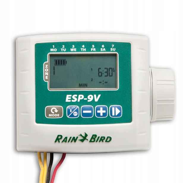 Venkovní Bateriový Regulátor Zavlažování 9V 2-SEKČNÍ ESP-9V-2 Rain Bird