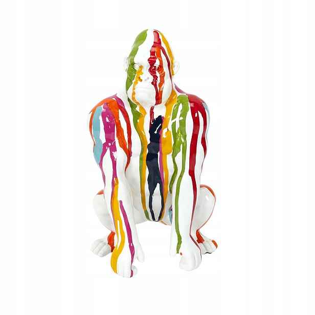 Dekorativní figurka, stojící ozdoba, moderní multicolor 24 cm