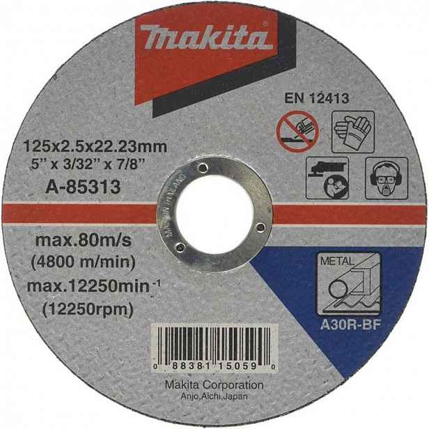 Makita - Řezný kotouč na kov 125x22,2 mm A-85313