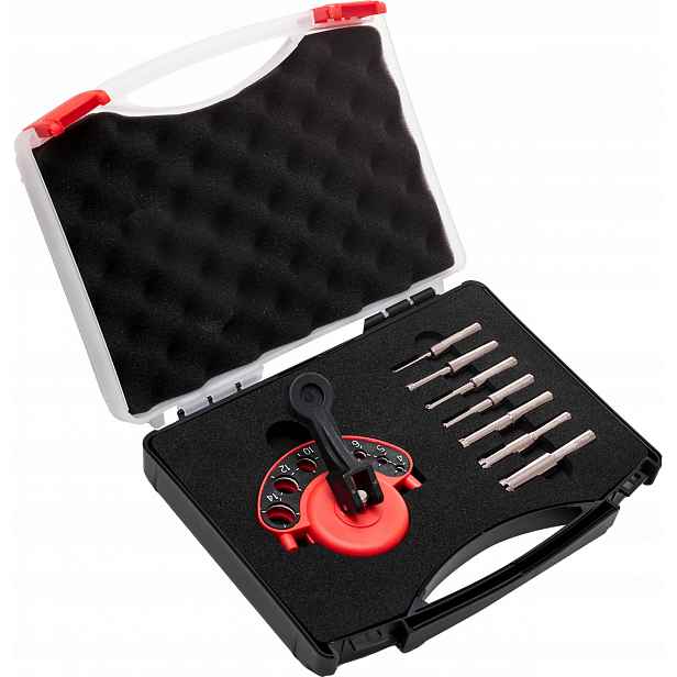Stalco Diamantové vrtáky 4-12 mm, sada