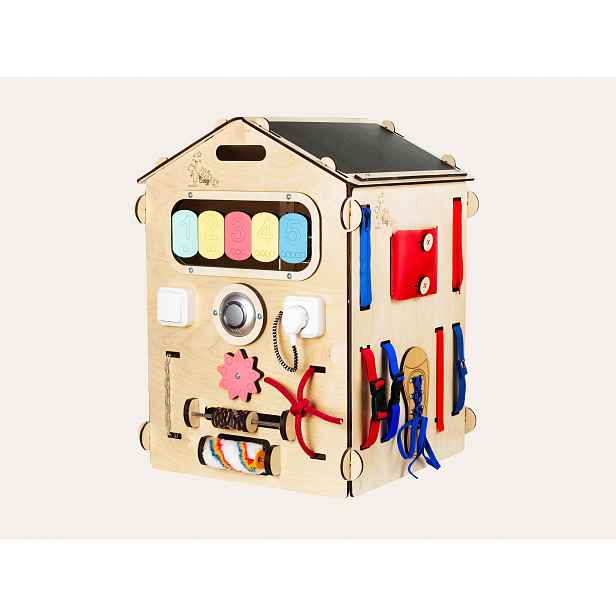 Activity board BusyKids domeček natura