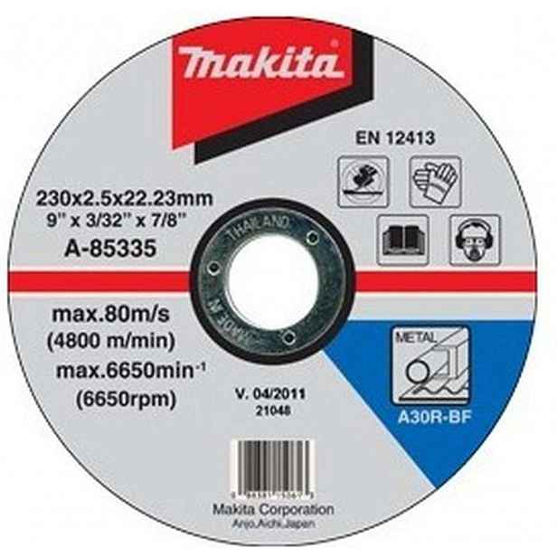 Makita - Řezný kotouč na kov 230x22,2 mm A-85335